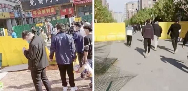 Çin’de iPhone fabrikasında Covid-19 protestosu
