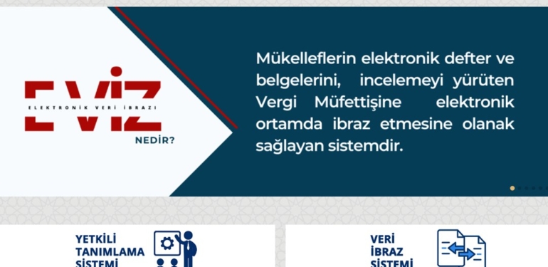 Hazine ve Maliye Bakanlığı “e-Viz”e ilişkin paylaşımda bulundu
