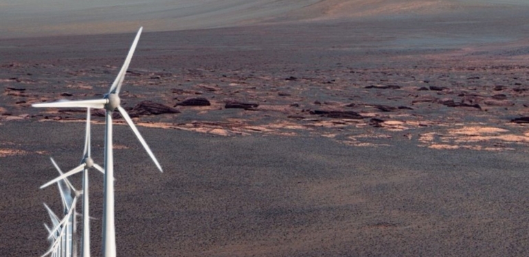 NASA araştırmacıları: Mars’ta rüzgar enerjisiyle yaşanabilir