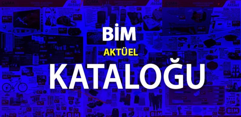 Bugün satışta! BİM aktüel kataloğu 23 Aralık 2022 Cuma… Bu hafta BİM aktüel ürünleri 4 sayfa olacak!