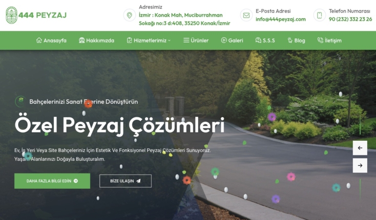 İzmir Peyzaj ve Bahçe Düzenleme
