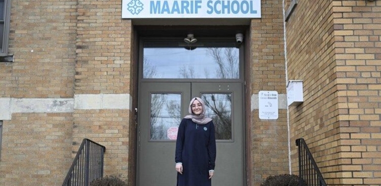 ABD’deki Maarif Okulu’ndan iki öğrenci üniversite sınavında yüzde 1’e girdi