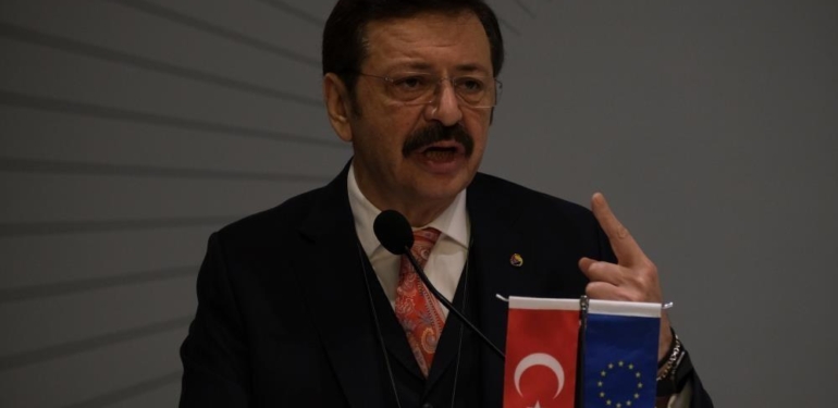 Hisarcıklıoğlu: Türkiye – AB mal ticareti 196 milyar dolara ulaştı
