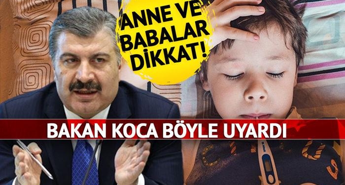 SON DAKİKA | ‘Ülkemizde az sayıda vaka bildirilmiştir’ Bakan Koca’dan Strep-A açıklaması! Aileleri böyle uyardı ’24 saat sonra…’