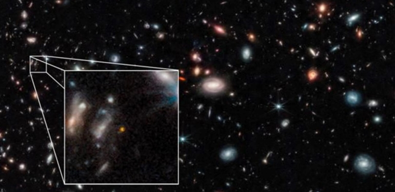 James Webb Uzay Teleskobu uzak evrende 6 büyük galaksi keşfetti