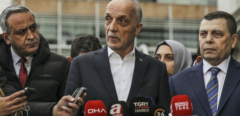 Cumhurbaşkanı Erdoğan, TÜRK-İŞ Genel Başkanı Atalay’la görüştü