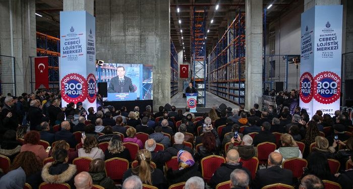 Sultangazi Cebeci Lojistik Merkezi hizmete açıldı