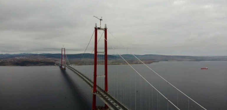 1915 Çanakkale Köprüsü’nü bir yılda 2,2 milyon araç kullandı