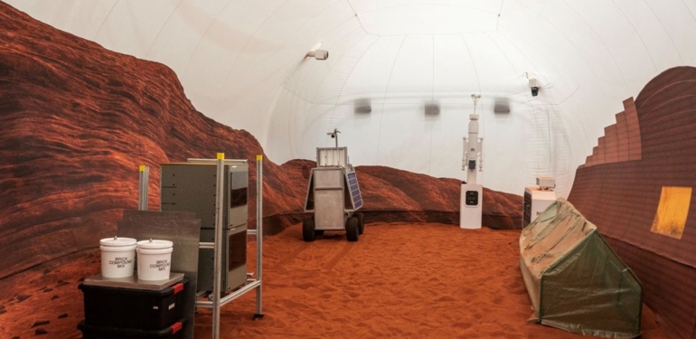 NASA Mars üssünün Dünya’daki kopyasını inşa etti: 4 gönüllü bir yıl yaşayacak