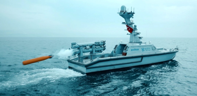 İlk kez insansız deniz aracından torpido atışı gerçekleştirildi