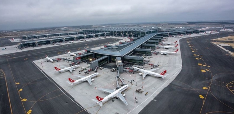 İstanbul Havalimanı, 2022’de dünyanın en yoğun 10 havalimanından biri oldu