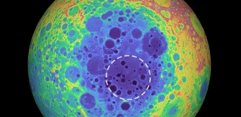 Ay’ın karanlık yüzünde dev bir yapı keşfedildi