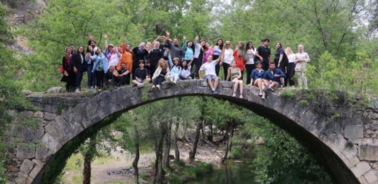 Gençler doğayla buluştu