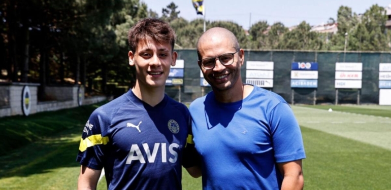 Alex de Souza Arda Güler’le buluştu