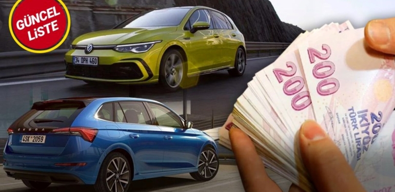 Türkiye’de 2023 yılında satılan en ucuz sıfır otomobiller