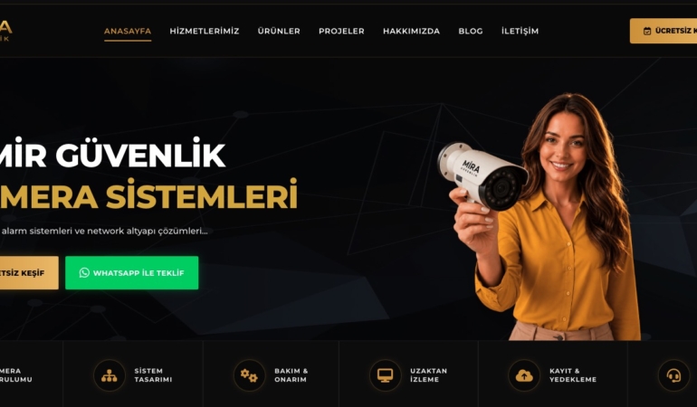 İzmir’de Güvenlik Kamera Sistemi Kurarken Nelere Dikkat Edilmeli?