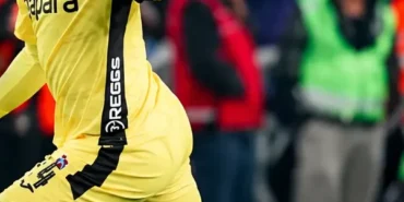 André Onana - Trabzonspor kalecisi André Onana sarı formayla sahada