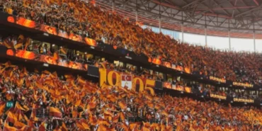 Galatasaray-Fenerbahçe biletleri - RAMS Park tribünlerinde Galatasaray taraftarları