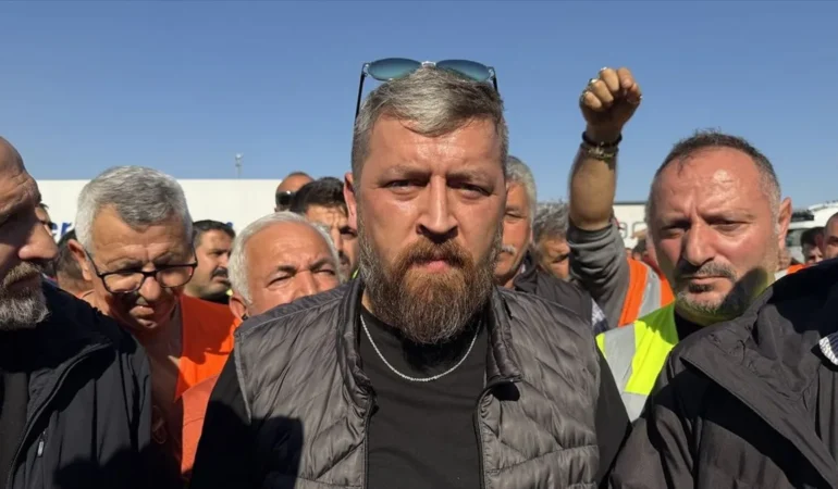 Kapıkule'de eylem yapan TIR şoförleri